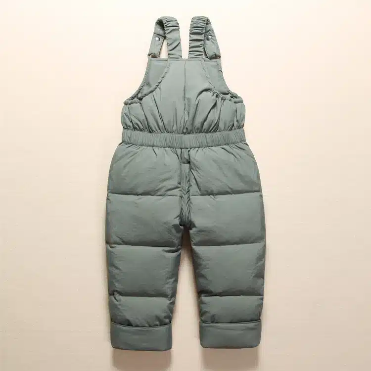 Fashion Winter Baby Boy Clothing Sets 1-3Y Boy's Ski Suit Sets Kids Sport Jumpsuit Warm Coats Fur Duck Down Jackets+bib Pants 35