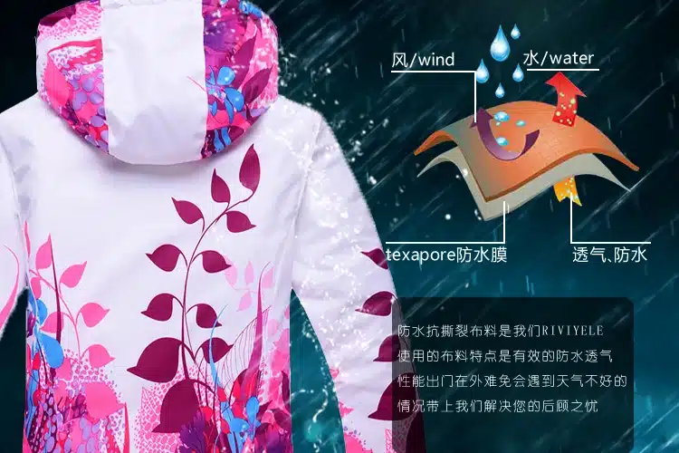 2018 New Outdoor Children's Ski Suit Winter Boys Girls Waterproof Breathable Warm Korean Style Fleece Ski Jacket Pants 2pcs Set 28
