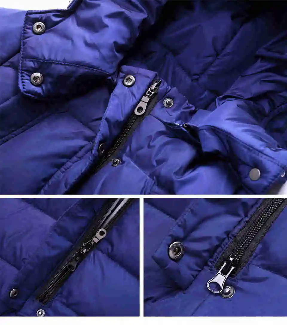 Russian Winter Jumpsuits Outdoor Wear Kids Ski Suit Children Down Rompers with Real Fur Hooded Warm Boys Girls for -30 Degree 23