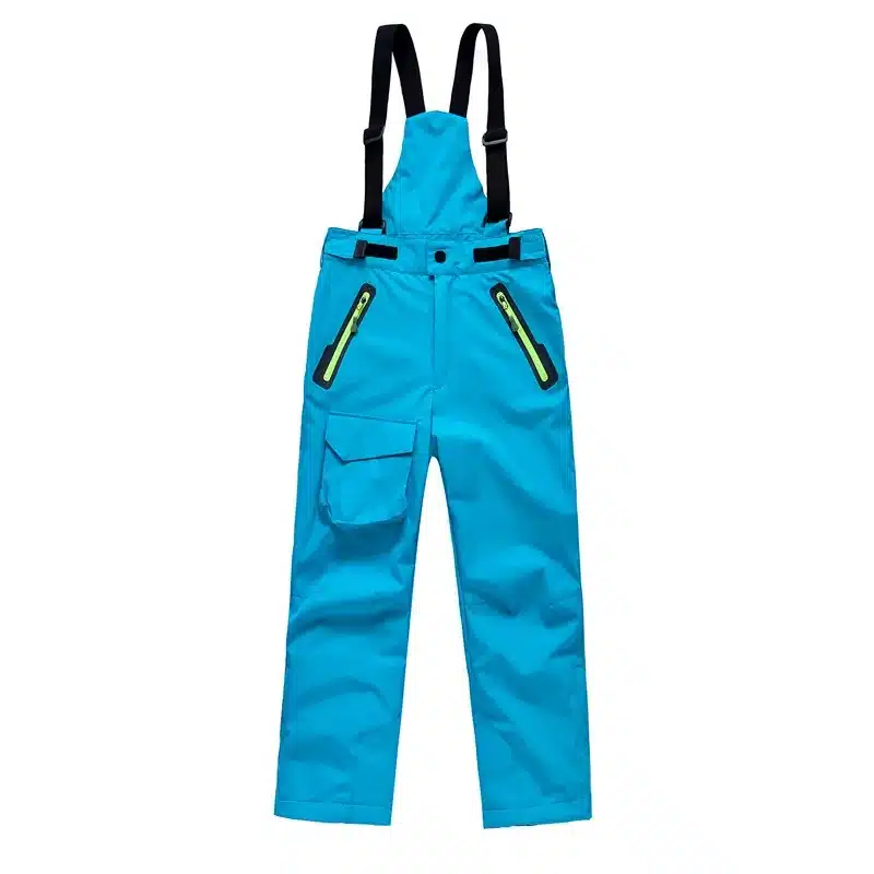 Brand Warm Climbing Trousers Children Outerwear Sporty Ski Suit Waterproof Windproof Boys Girls Pants For 3-14 Years Old 11