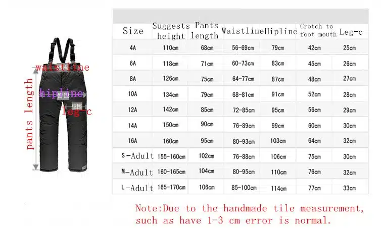 2017 Children Ski Suit Set Thickening Waterproof Teenage Girl Boy Cold-proof Outdoor Clothes Windproof Winter Suits For Kids 11