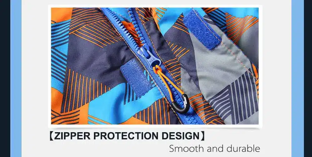 Detector Winter Thicken Boys Clothing Outdoor Set Snowboard Ski Set Jacket + Pants Winter Twinset Suitable -20-30 degree 10