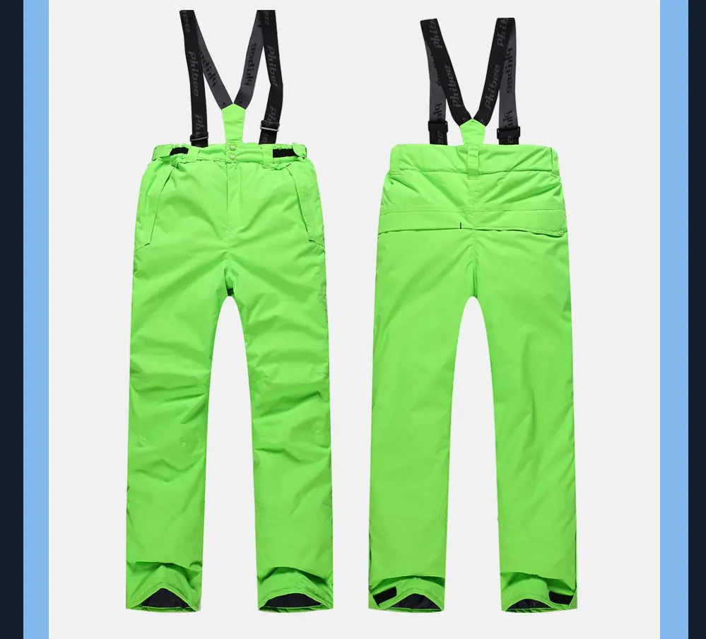 Detector Winter Thicken Boys Clothing Outdoor Set Snowboard Ski Set Jacket + Pants Winter Twinset Suitable -20-30 degree 15
