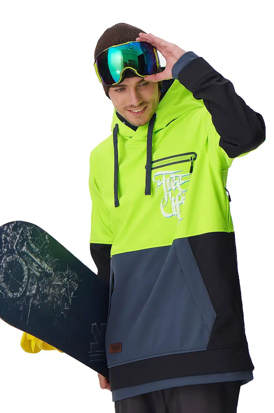 RUNNING RIVER Brand Men Snowboarding Hoodie 2018 High Quality Hooded outdoor Sports ski Snowboard Jacket 5 Colors 3 Sizes #G6225 4