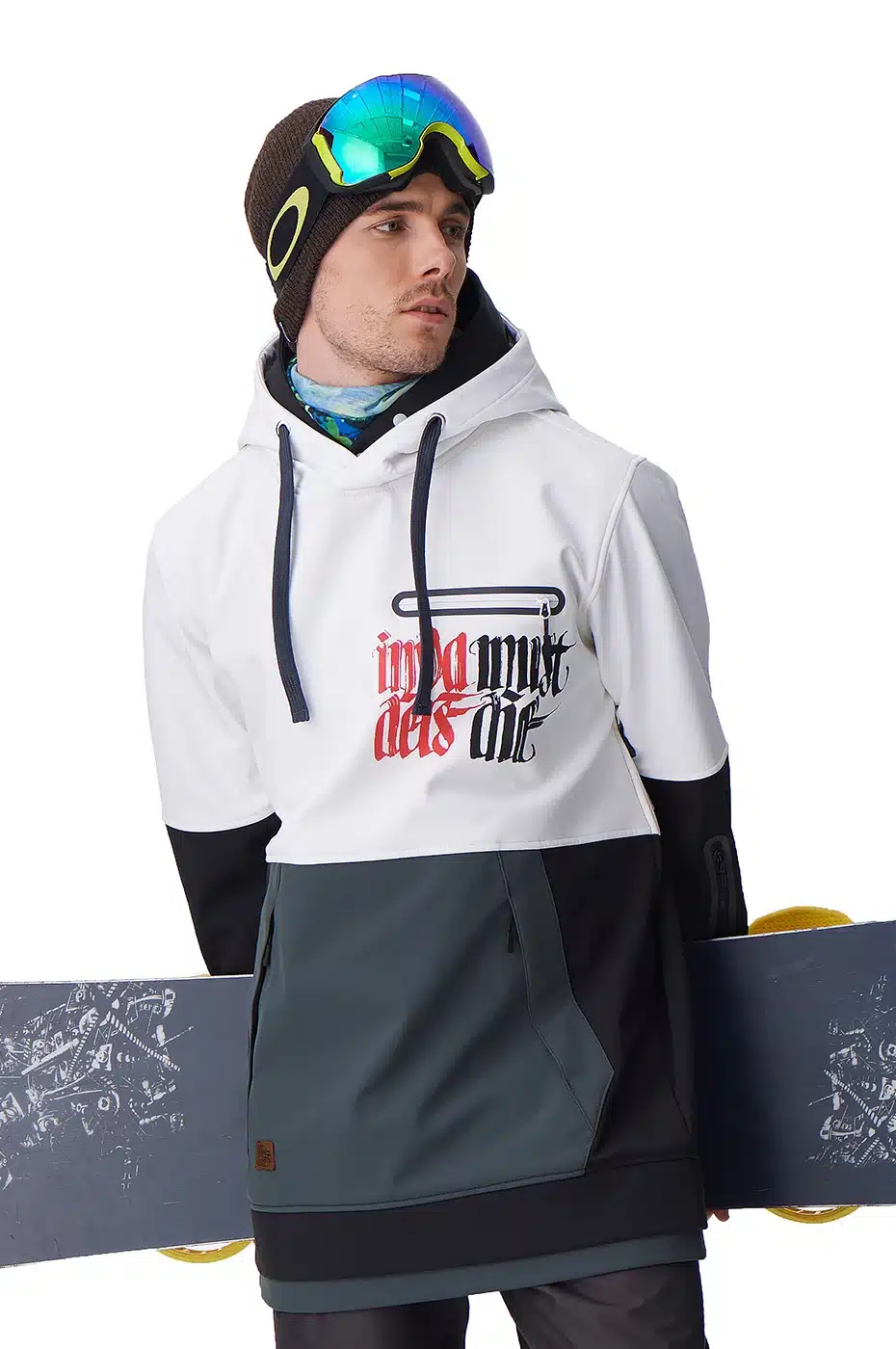RUNNING RIVER Brand Men Snowboarding Hoodie 2018 High Quality Hooded outdoor Sports ski Snowboard Jacket 5 Colors 3 Sizes #G6225 8