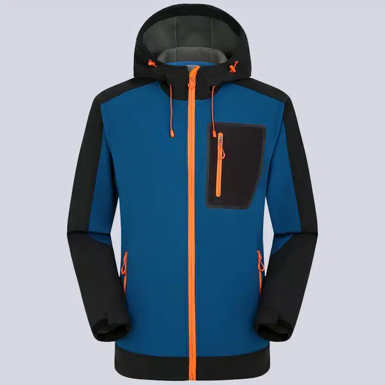 LoClimb Winter Waterproof Softshell Jacket Men Fishing Climbing Windproof Rain Coat Fleece Trekking Ski Hiking Jackets,AM039 19