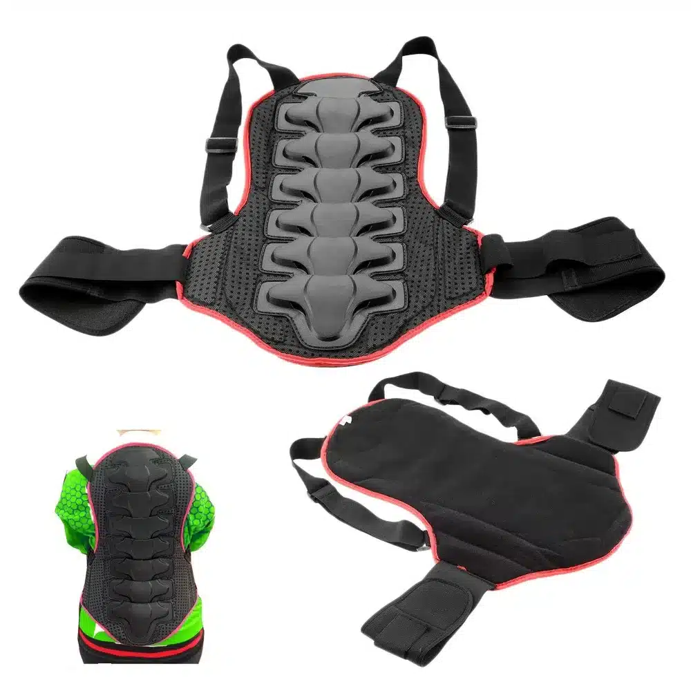 BONJEAN Motorcycle Back Protection Motocross Bike Rock Climbing Ski Skating Cycling Back Protector Body Spine Armor 17