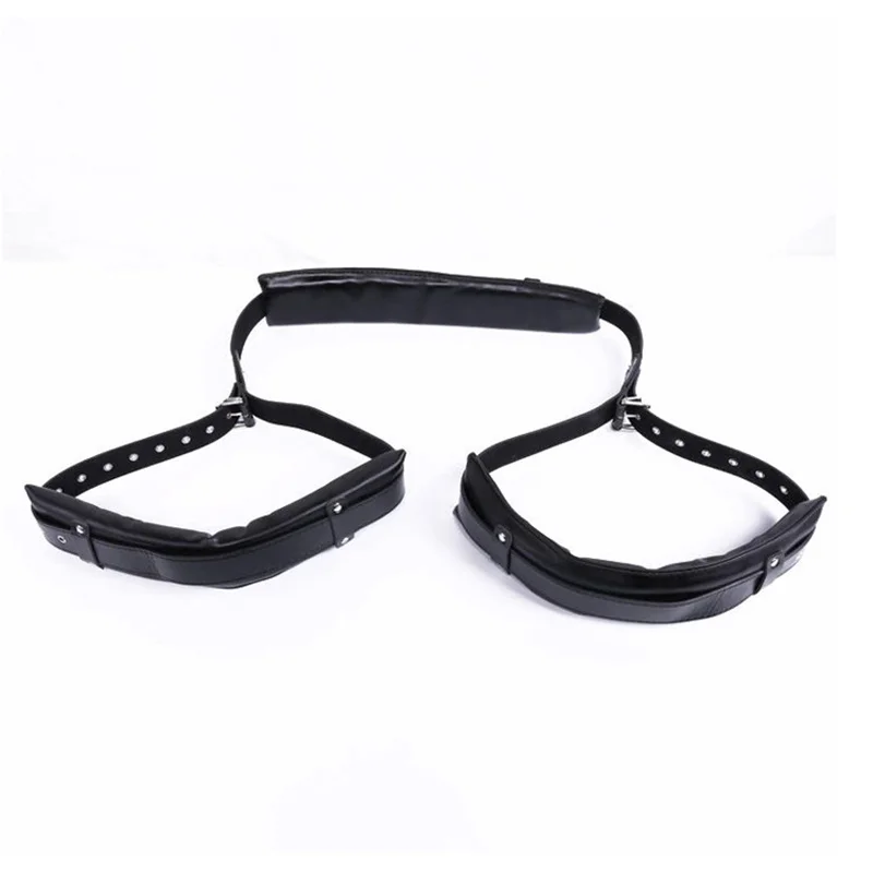 Leather Sponge BDSM Bondage Restraints Open Leg Adult SM Game Restrain Ropes Sex Swing For Women Sex Toys For Adults Couples 13