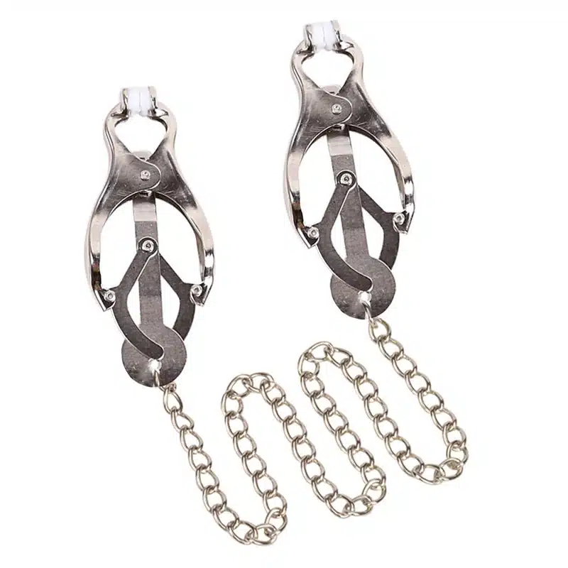 Women Erotik Flirting Nipple Clamps Chain Nipple Clamp Erotico Pinzas Pezones Couples Juegos Sexuales Bdsm Bondage Restraints 10