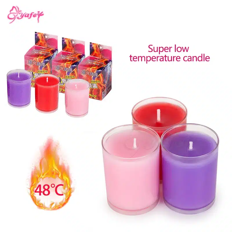 1pcs/set Low Temperature Candles Drip Wax Adult sex game BDSM Bondage Sensual Wax Erotic Toy Intimate sex toys for Women Men 15