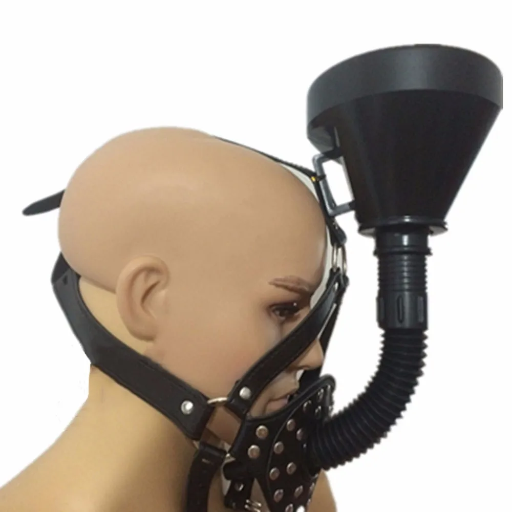 Fetish Funnel Mouth Gag BDSM Bondage Set Slave Oral Fixation Mouth Stuffed SM Adult Game Sex Toys For Women Men Toys For Adults 4