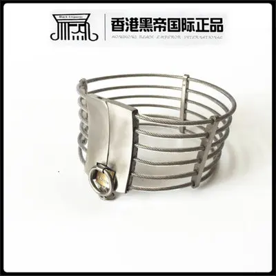HOT fashion stainless steel metal bondage restraints neck collar slave bdsm collars feish sex toys for adult games products 3