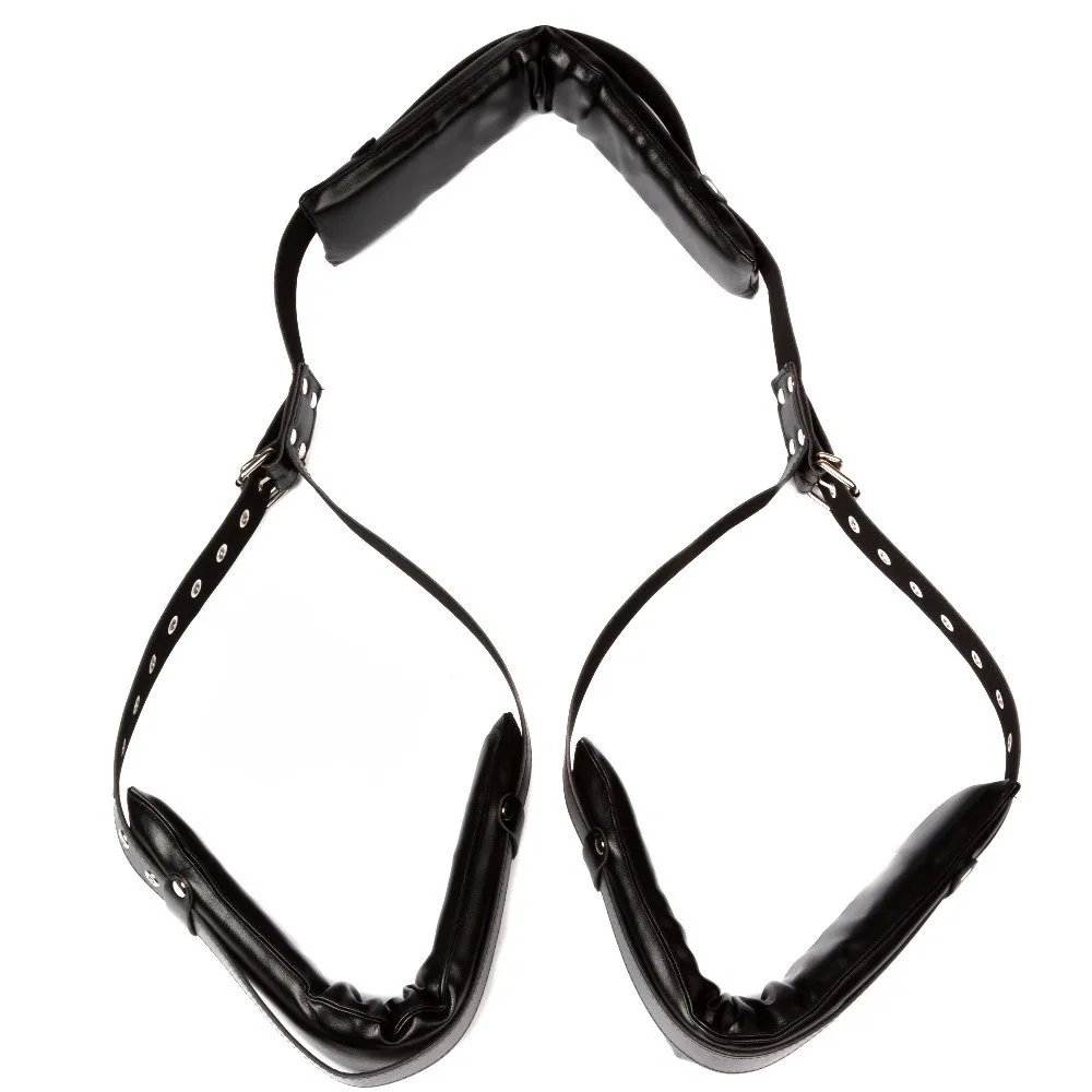Leather Bondage Harness Sexy Game Eroti Adult Sex Swing Sets Fetish Bondage Restraints Bed Sex Toys For Women 10