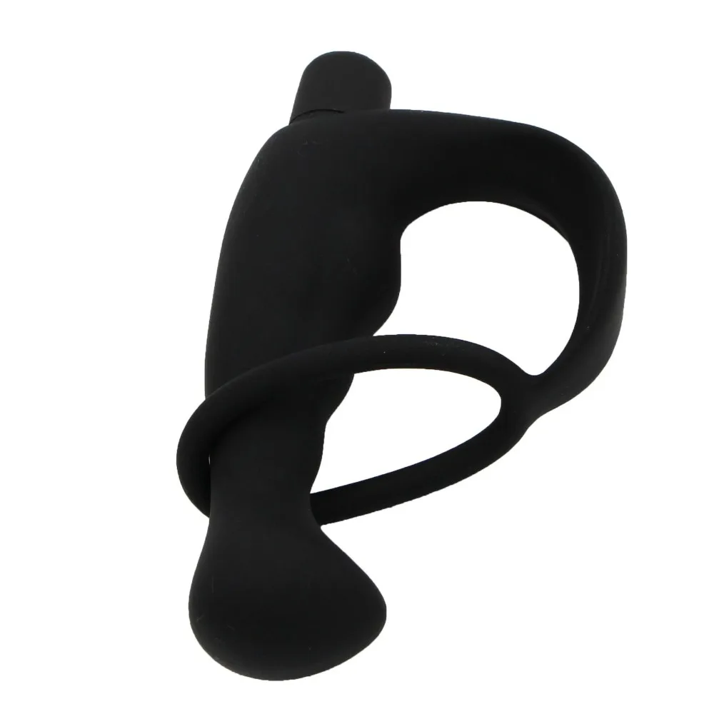 YEMA Soft Silicone Anal Butt Plug Vibrator 10 Speeds Sex Toy For Man Ring Penis Prostate Massage Male Vibrators Sex Products 16