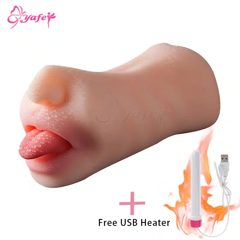 Vibrator Sex toy for Men masturbator cup Realistic pussy male oral sex toys Blowjob penis massager adult Sex toy for Men 20