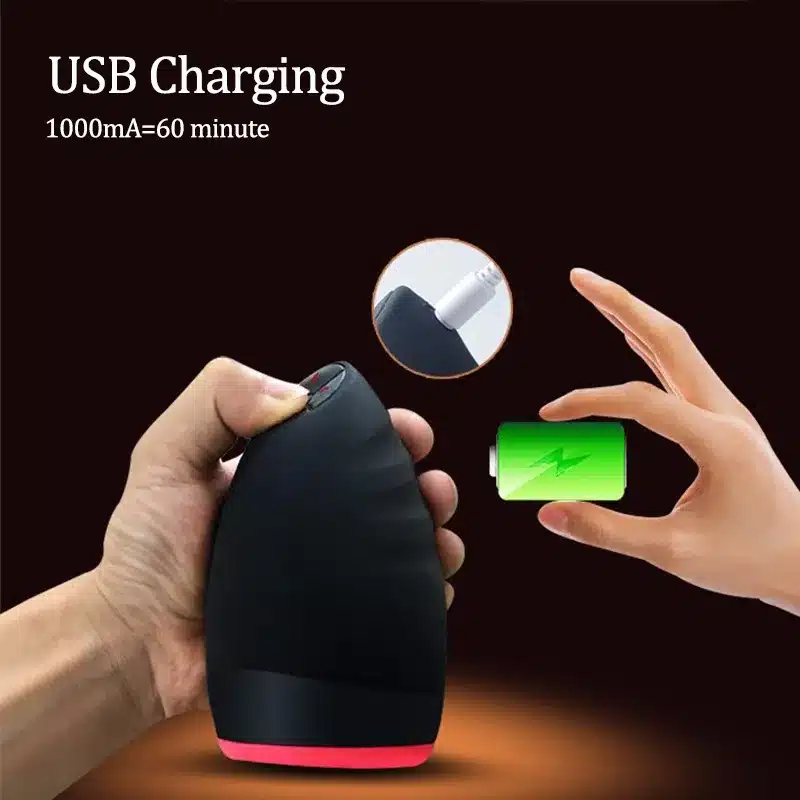 Heating Oral Sex Cup,Male Masturbation Vibrator for Men Massage Cup ,Suck Silicone Sex Toys for Men , Adult Sex Product Shop 7
