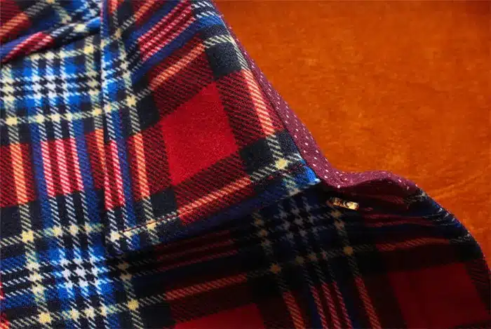 Loldeal Flannel Shirt Men Winter Shirts Men christmas Shirt Men's Plaid Warm Camisas Long Sleeve Winter Slim Dress Shirt 17