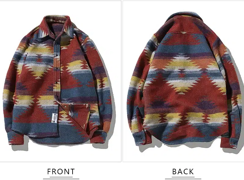 2018 Long Sleeve Flannel Shirt Men Vintage Casual Hip Hop Mens Shirts Palace Streetwear Punk Rave Fashion Vestido Man Blouse 11