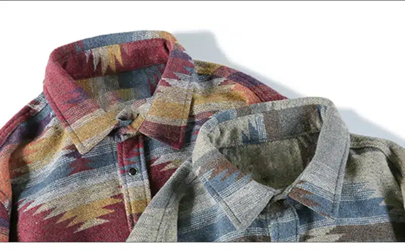 2018 Long Sleeve Flannel Shirt Men Vintage Casual Hip Hop Mens Shirts Palace Streetwear Punk Rave Fashion Vestido Man Blouse 14