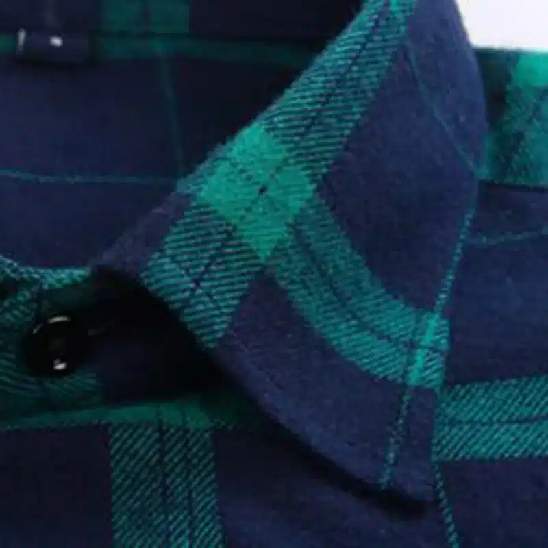 2018 Hot Sale Fashion Men Long Sleeve Thicken Warm Casual Shirts,Plaid Flannel Cotton Slim Fit Shirts Camisa Plus Size S-4XL 20