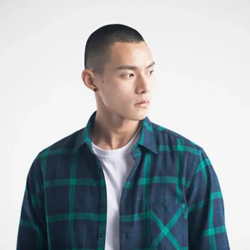 2018 Hot Sale Fashion Men Long Sleeve Thicken Warm Casual Shirts,Plaid Flannel Cotton Slim Fit Shirts Camisa Plus Size S-4XL 25