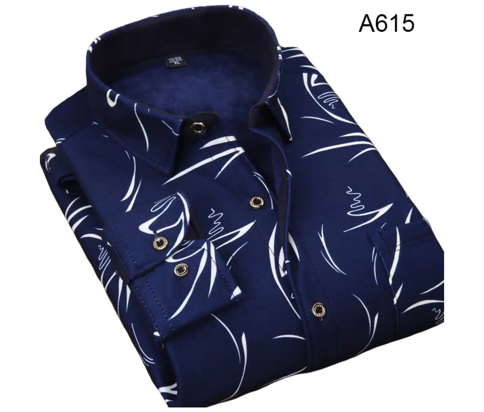 NIGRITY 2018 Autumn Winter Men's Long Sleeve Plaid warm Thick Fleece lining Shirt fashion soft Casual flannel plus size L-4XL 52
