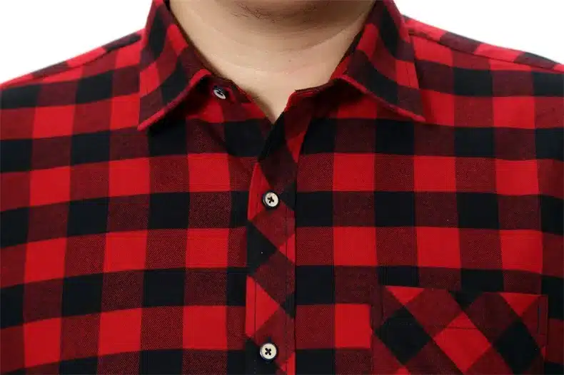 Plus Size 5XL 6XL 7XL 8XL 100% Cotton Plaid Casual Shirt Men Long Sleeved New Spring Busine Big Large High Quality Fashion 20