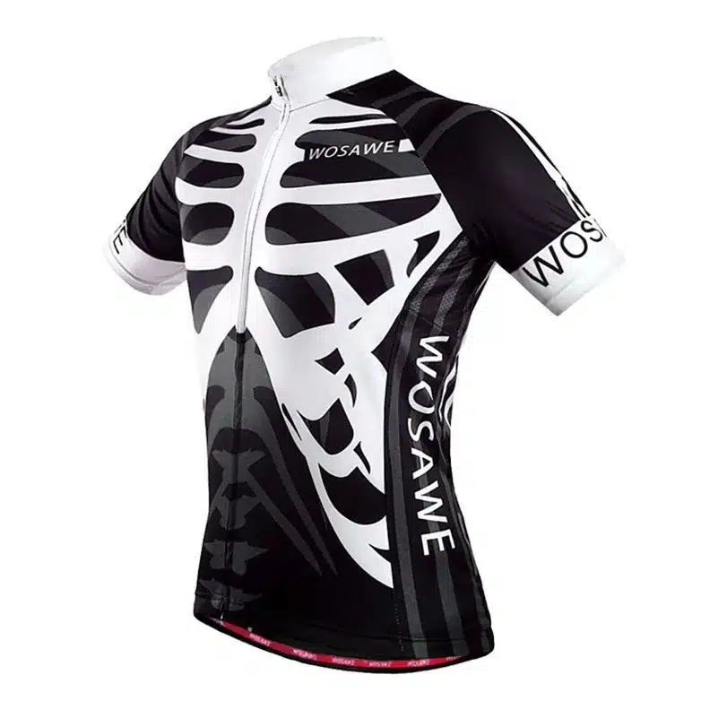 Quick Dry Cycling Jersey Outdoor Sports Bicicleta Jacket Bicycle Bike Skeleton Short Sleeve Shirt Ropa Ciclismo Clothing 9