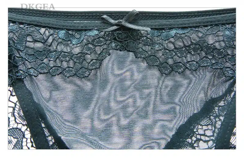 New Top Sexy Underwear Set Cotton Push-up Bra and Panty Sets 3/4 Cup Brand Green Lace Lingerie Set Women Deep V Brassiere Black 18