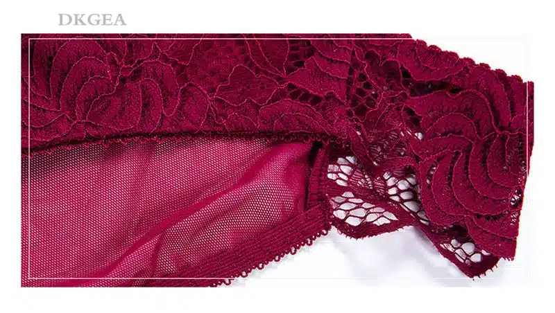 Comfortable Thin Cotton Women Underwear Sexy Bra Set Plus Size C D Cup Embroidery Brassiere Push Up Bras Lace Lingerie Set Black 16