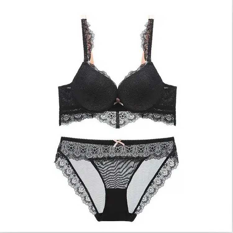 CINOON Sexy lace Underwear comfortable sexy side of the adjustable adjustable shoulder strap lingerie White black pink bra 18