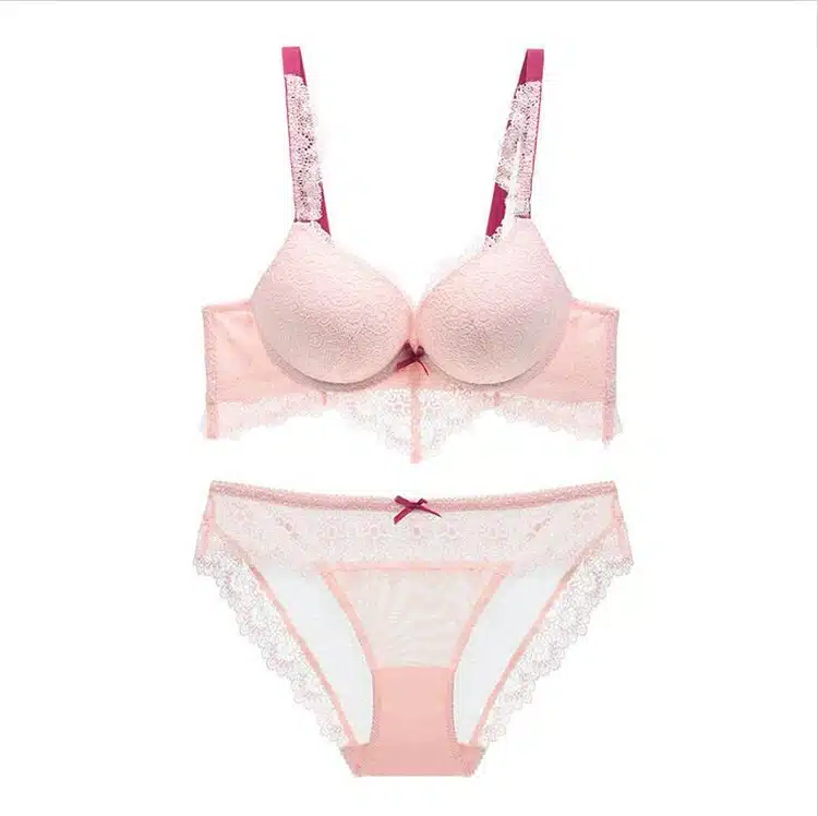 CINOON Sexy lace Underwear comfortable sexy side of the adjustable adjustable shoulder strap lingerie White black pink bra 19