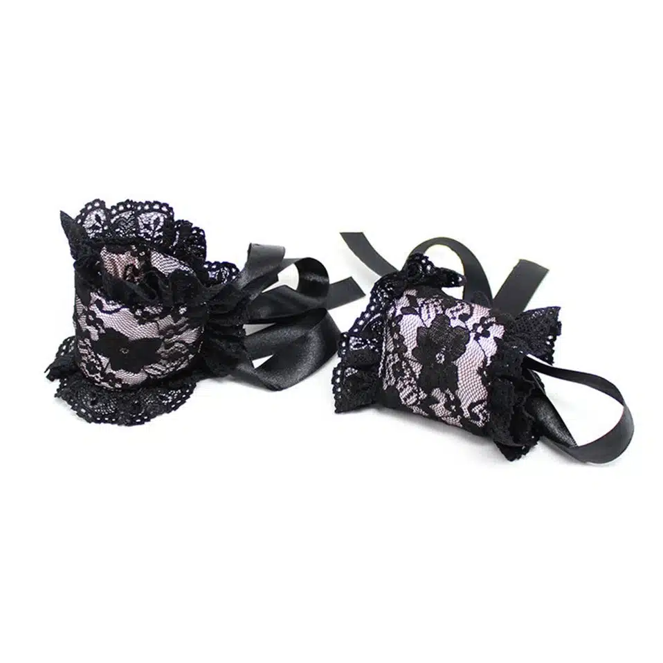 2018 Exotic Apparel Sexy Lingerie Hot Lace Mask Blindfolded Patch + Sex Handcuffs Sex Toys For Couple Erotic Lingerie For Women 14
