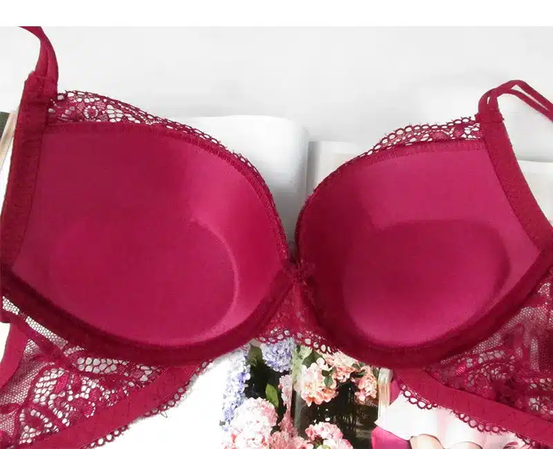 Sexy Lace Bra Set Women Underwear Set Push Up Bra Set Sexy Lcae Briefs Lingerie 3/4 Cup 70B 75B 80B drop shipping 18