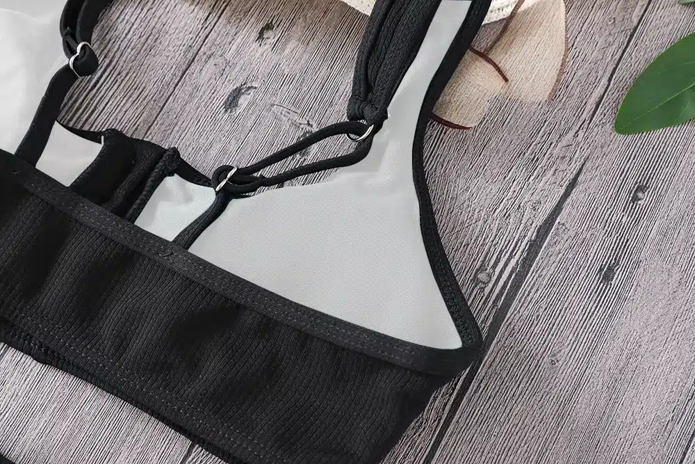 Lefeel 2018 Sexy Two Piece Bikini Set Solid Swimwear Low Waist Swimsuit Women Hot Sale Bikinis Bathing Suit Summer Biquini 59