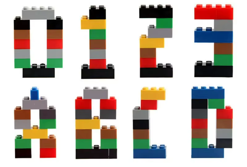 Legoklotsid – 450 tk komplektis