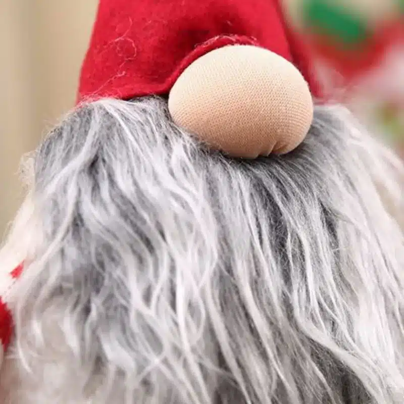 Handmade Swedish Tomte Christmas Decoration Santa Claus Scandinavian Plush Christmas Gnome Plush-Christmas Gift Birthday Present 15