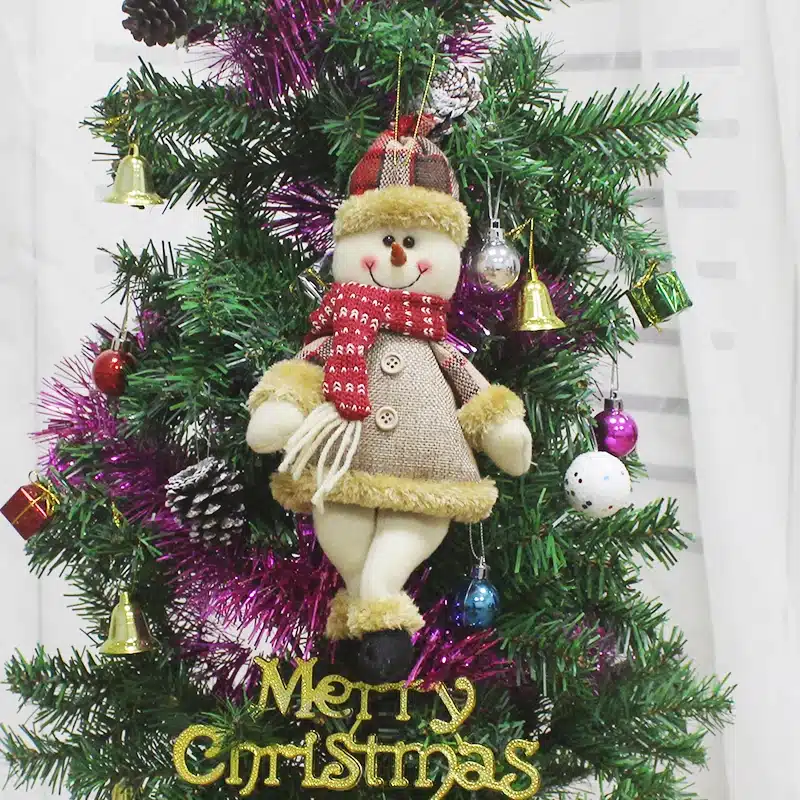 New Year Christmas Decorations for Home Santa Snowman Pendant Christmas Ornaments Merry Christmas Tree Decorations Chrismas Toys 11
