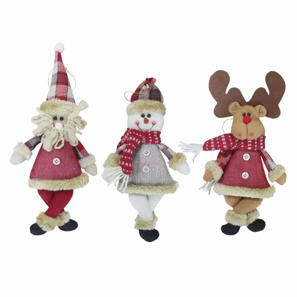 New Year Christmas Decorations for Home Santa Snowman Pendant Christmas Ornaments Merry Christmas Tree Decorations Chrismas Toys 13