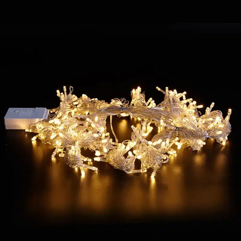 3X3m 300 LED Lamp Ornaments Curtain New Year Lights Christmas Decorations For Home Party Wedding Home Decor Enfeites De Natal 21
