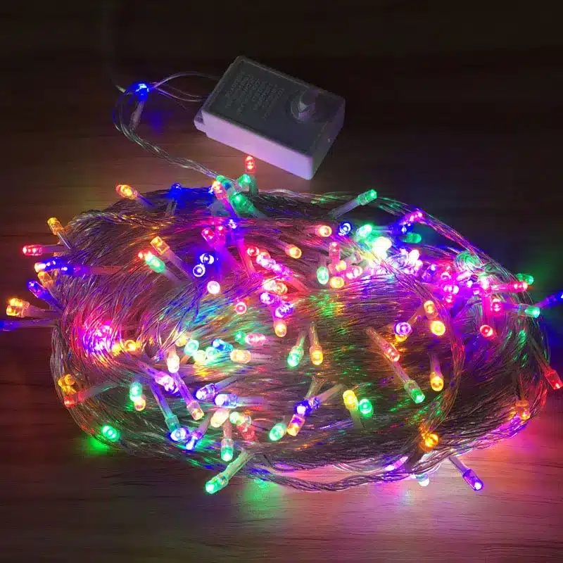 3X3m 300 LED Lamp Ornaments Curtain New Year Lights Christmas Decorations For Home Party Wedding Home Decor Enfeites De Natal 22