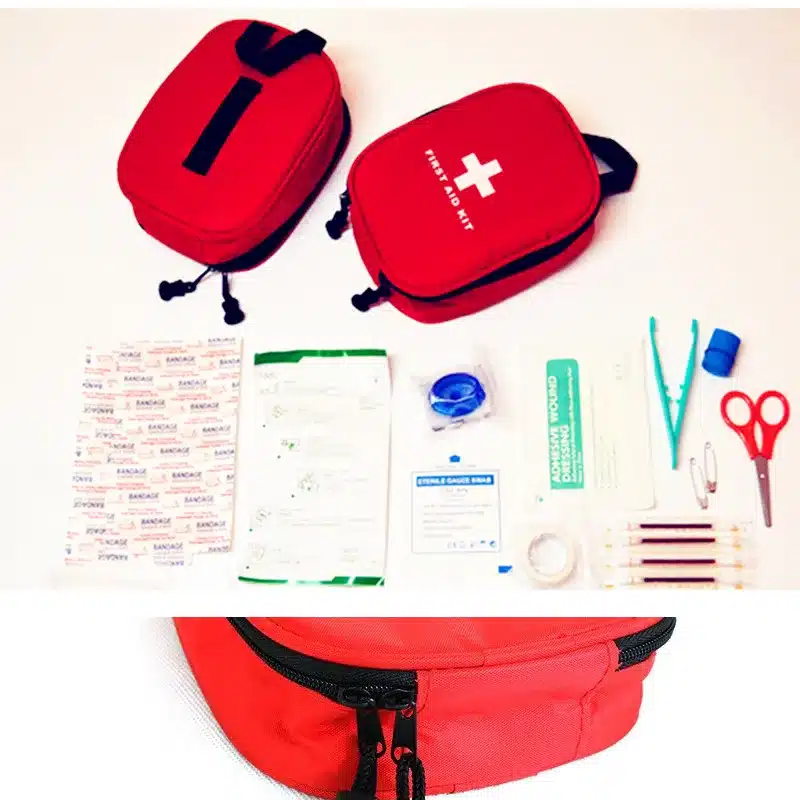 120pcs/pack Safe Camping Hiking Car First Aid Kit Medical Emergency Kit Treatment Pack Outdoor Wilderness Survival 9