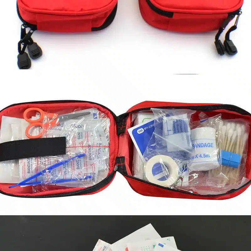 120pcs/pack Safe Camping Hiking Car First Aid Kit Medical Emergency Kit Treatment Pack Outdoor Wilderness Survival 12