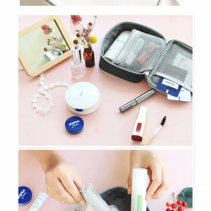 13*10*4cm Cute Mini Portable Medicine Bag First Aid Kit Medical Emergency Kits Organizer Outdoor Household Pill Bag 25