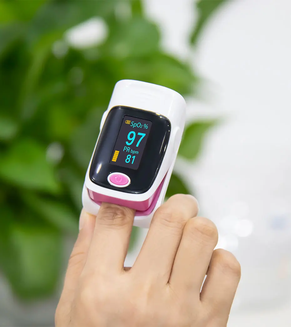 BOXYM Medical Finger Pulse Oximeter and Infrared Ear&Forehead Thermometer SPO2 PR oximetro de dedo Household Health 10