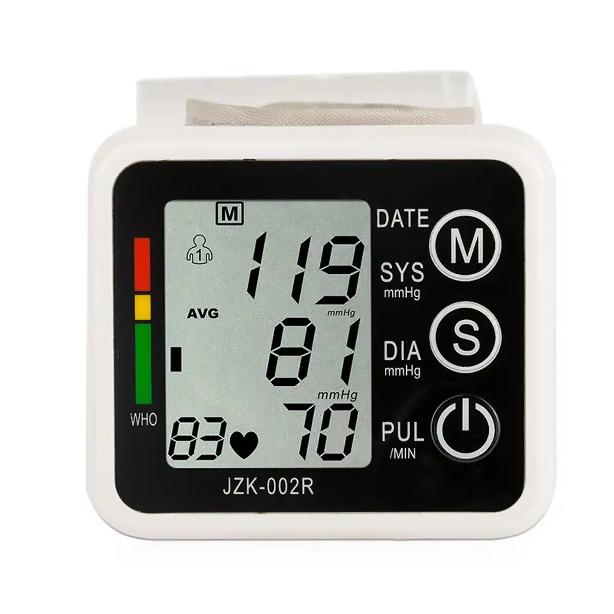 Pulse Meter Digital Lcd Wrist Blood Pressure Arm Monitors Sphygmomanometer Household Health Care Device Medical Electronic 10