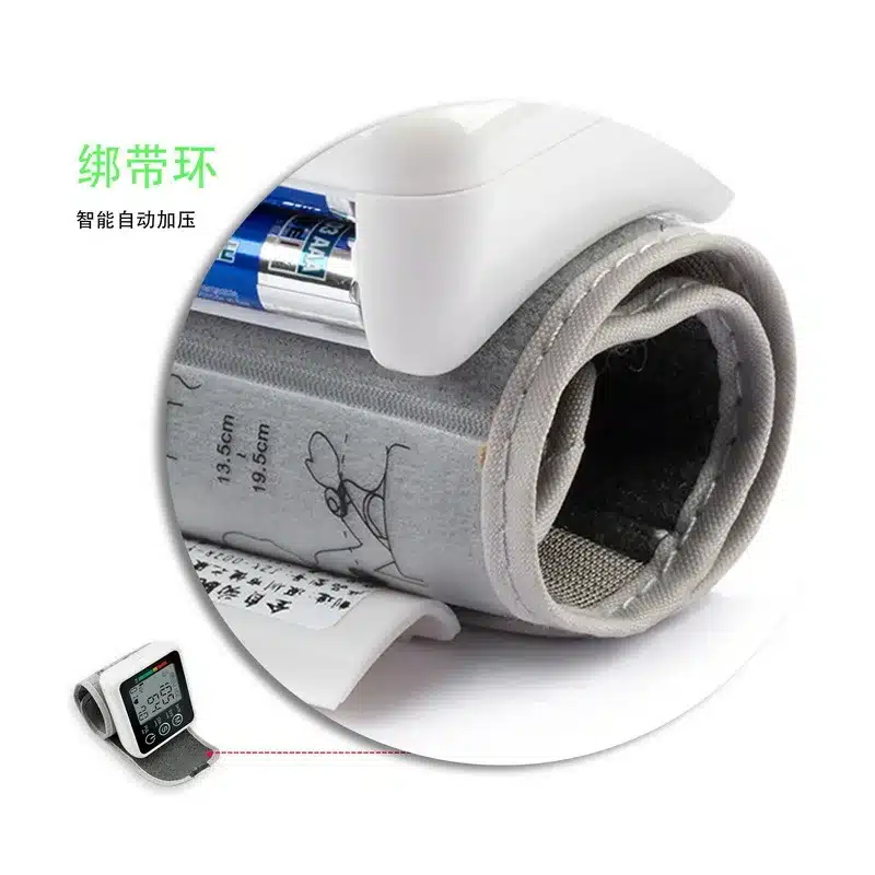 Pulse Meter Digital Lcd Wrist Blood Pressure Arm Monitors Sphygmomanometer Household Health Care Device Medical Electronic 16