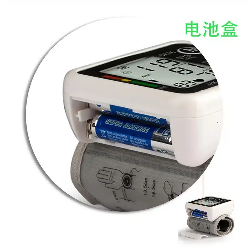 Pulse Meter Digital Lcd Wrist Blood Pressure Arm Monitors Sphygmomanometer Household Health Care Device Medical Electronic 18