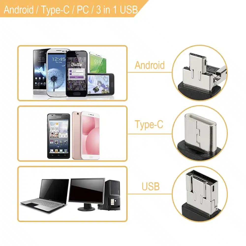 Medical Endoscope Camera 3.9MM Mini Waterproof USB Endoscope Inspection Camera For OTG Android Phone PC Ear Nose Borescope 12