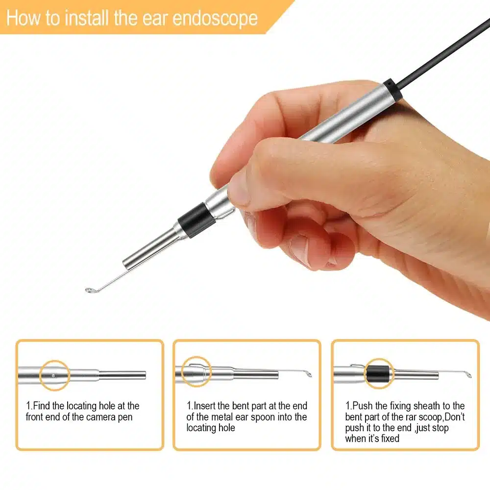 Medical Endoscope Camera 3.9MM Mini Waterproof USB Endoscope Inspection Camera For OTG Android Phone PC Ear Nose Borescope 17